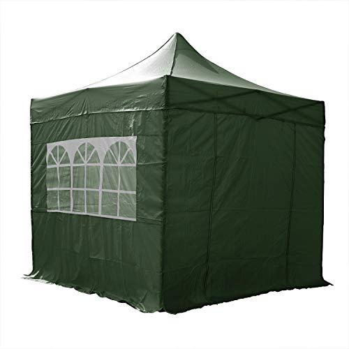 Airwave Essential - Gazebo Pop-Up Con Lati 3 X 3 M, Colore: Verde