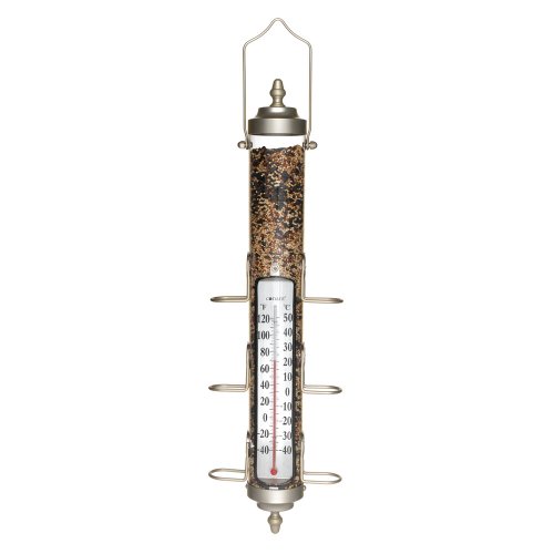 Conant Bft28Sn Bird Feeder/Termometro – Nichel