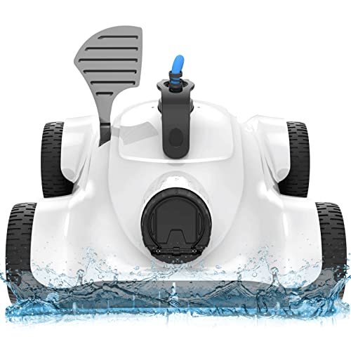 Wybot Robot Da Piscina Con 3 Funzioni Di Temporizzazione (1/2/3H), Aspiratore Per Piscina Con Forte Aspirazione 150 W, Ideale Per Piscine Sopra O A Te
