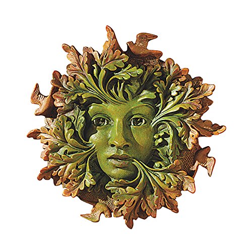 Design Toscano Pd9060 Scultura La Donna Verde Del Somerset, Verde