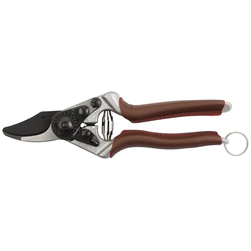 Felco Modello 6 Elite Cesoie Design Ergonomico Med Mani Lama In Acciaio Al Carbonio Temprato F Tech Rivestimento Di Precisione Manici Forgiati Copertu