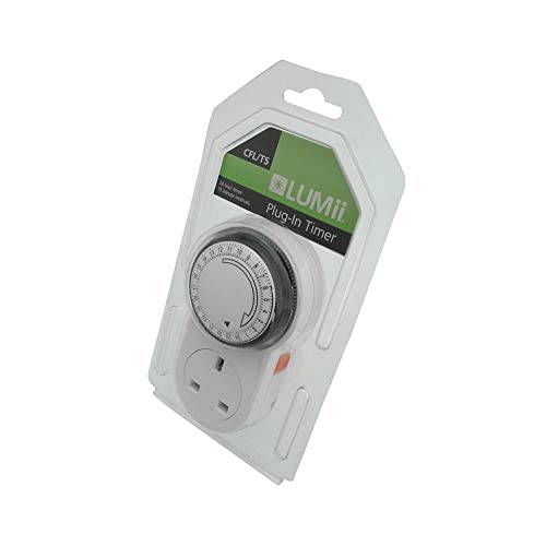 Lumii - 24 Ore Timer Manuale - Bianco 1 - Pacchetti Materiali Combinati