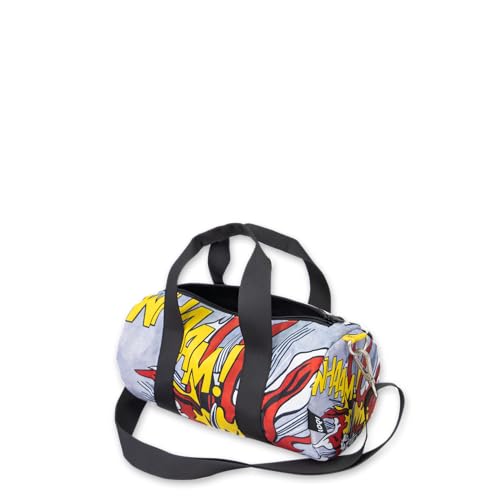 Roy Lichtenstein Whaam! Weekender Riciclato, Argento, Giallo, Rosso, Argento, Giallo, Rosso, Roy Lichtenstein Whaam! Weekender Riciclato, Argento, Gia