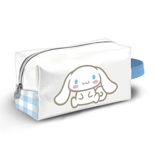 Sanrio Cinnamoroll Vichy-Borsa Da Toilette Da Viaggio Brick Plus, Multicolore, 27 X 13 Cm