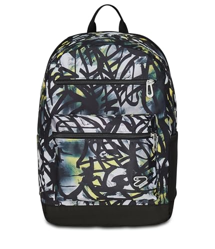 Seven Zaino Scuola Reversible Con Cuffie Wireless, Nero, Reversibile, 29 L, Scuola Media E Superiore, Zaino Ragazzo