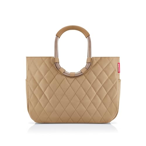 Reisenthel Or6046 Loopshopper L Frame Borsa Sportiva Unisex Adulto Rhombus Ginger Taglia Unica