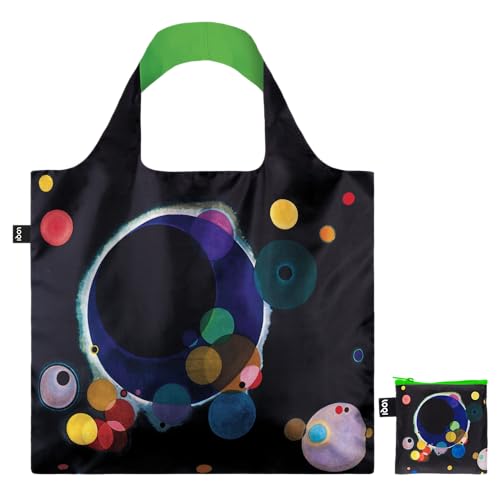 Loqi Wassily Kandinsky Several Circles Neon Green