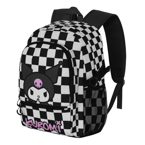 Karactermania Sanrio Kuromi B And W-Zaino Fight Fan 2.2, Nero, 31 X 44 Cm, Capacità 24 L