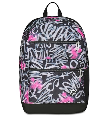 Seven Zaino Scuola Reversible Con Cuffie Wireless, Nero, Reversibile, 29 L, Scuola Media E Superiore, Zaino Ragazza