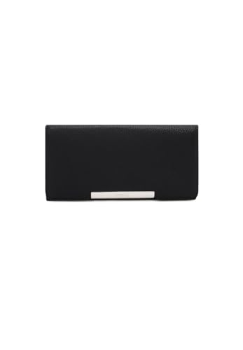 Furla Giada Portafoglio In Pelle, Nero, 19,5 X 9,5 Cm, 12 Scomparti Per Carte