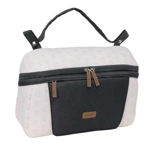 Safta M746A-612472746, Borsa Adattabile, Unisex, Per Bambini, Beige/Blu, Standard, Beige/Blu, Estándar