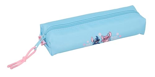 Safta Stitch Happy - Astuccio Rettangolare Per Bambini, Astuccio Per Bambini, Ideale Per Bambini In Età Scolastica, Comodo E Versatile, Qualità E Resi