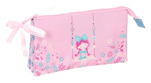 Safta Glowlab Kids Swing - Astuccio Triplo, Astuccio Per Bambini, Ideale Per Bambini In Età Scolastica, Comodo E Versatile, Qualità E Resistenza, 22 X