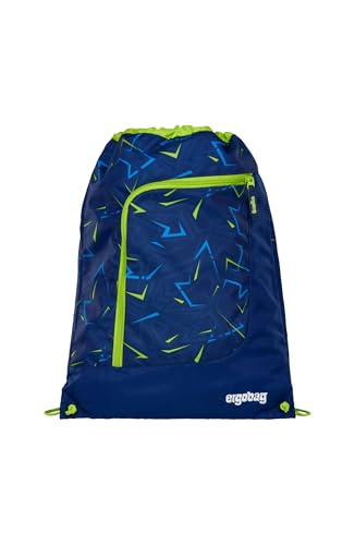 Ergobag Prime School Bag Front Runbear - Blu Scuro