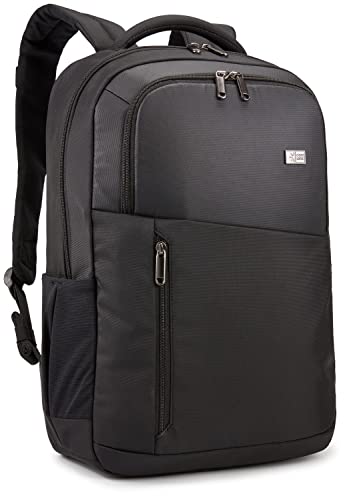 Case Logic Propel - Zaino Per Laptop Fino A 15,6" - Nero, Scomparto Imbottito, Tasche Espandibili, Nero, 28, Casual