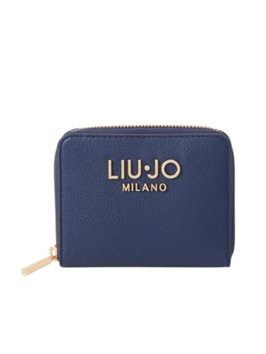 Liu Jo Portafoglio Corto Con Zip. Possiede Vari Scomparti Per Banconote, Tessere E Monete. 12 X 2 X 10 Cm Non Definito 94024 Dress Blue