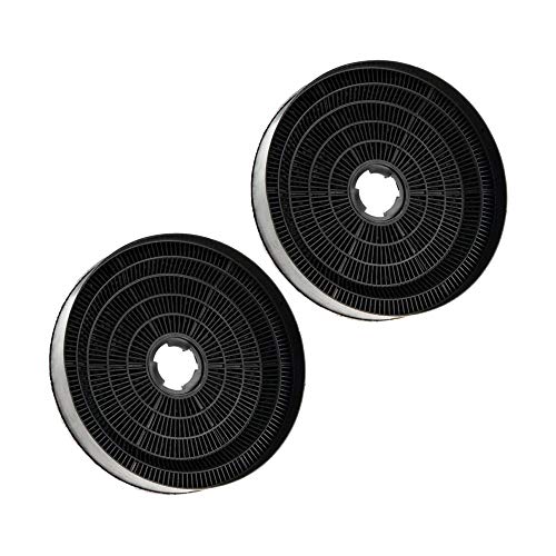 Allspares Filtro Ai Carboni Attivi (2X) Per Cappe Aspiranti Compatibile Per Candy Kfc6918 / 49028857/49029150, Klarstein Cgch3 / 10030727, Refsta K46