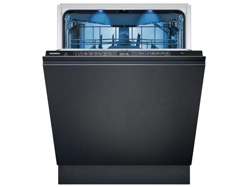 Siemens Sn95Ex12Ce Iq500, Lavastoviglie Intelligente Completamente Integrata 60 Cm, Made In Germany, Cassetto Portaposate, Variospeed Plus, Cestelli F
