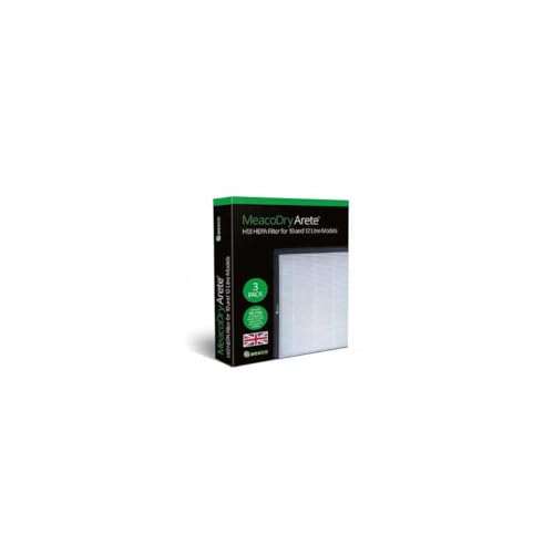 Meaco Dry Arete® One 10L E 12L H13 Filtro Hepa Confezione Da 3 Filtri Di Ricambio
