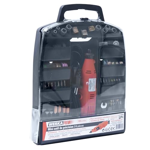 Mini Utensile Di Precisione 135W 319 Pezzi Werka Pro
