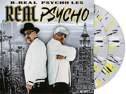 Real Psycho (Clear With Black, Yellow & White Splatter Vinyl Deluxe Edition)