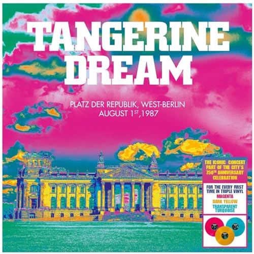 Platz Der Republik. West-Berlin - August 1St 1987 (Pink/Yellow/Blue Vinyl)