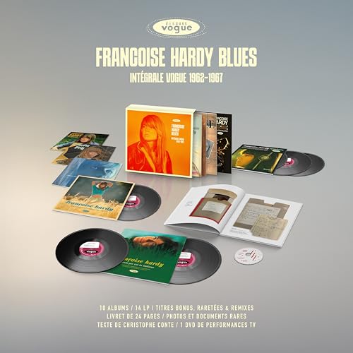 Françoise Hardy Blues : Intégrale Vogue 1962-1967 [14 Lp + 1 Dvd]
