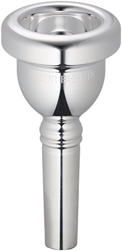 Bach 35018D Bocchino Per Trombone Tenore Con Gambo Piccolo, Placcato Argento, Tazza 18D Poco Profonda