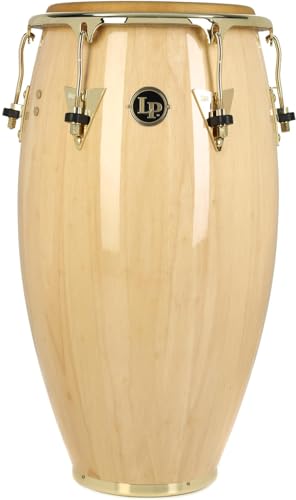 Latin Percussion Conga Classic Tumba 12,5" Lp552X-Aw Naturale, Hardware Oro