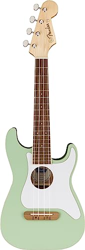 Fender Fullerton Strat Uke Surf Green Concert Ukulele
