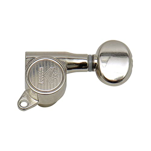 Kluson Mk6Ln Round Backs Oval Tuners 45° 6L - Meccaniche Per Chitarra