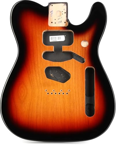 Fender® »Deluxe Series Telecaster® Alder Body - Ssh Routing« Corpo Della Chitarra - Ontano - Colore: 3-Tone Sunburst