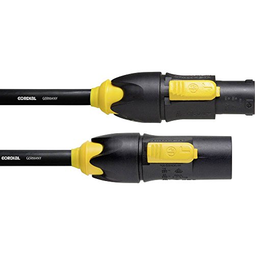 Cordial Cables Powercon Ip65 True1 - Cavo Di Prolunga 5 M, Powercon True1, Colore: Titanex