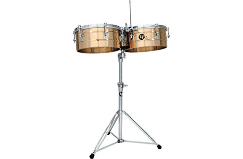 Lp Latin Percussion Timbales Tito Puente Bronze 14"/15" Lp257-Bz