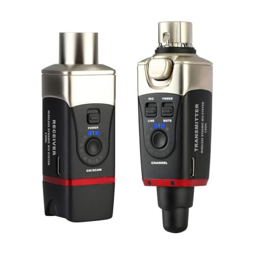 Sistema Wireless Xvive U35-5.8 Ghz Microfono - Nero