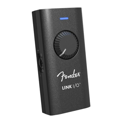 Fender Interfaccia Audio Usb-C Portatile Link I/O, Si Adatta In Tasca, Fornisce Un Audio Bidirezionale Impeccabile Tramite Connessione Usb