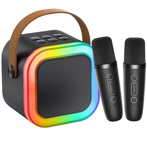 Microfono Karaoke Per Bambini E Adulti, Mini Cassa Karaoke Con Microfono Bluetooth, Regalo Di Compleanno E Natale Per Bambino 4-14 Anni, Perfetto Per