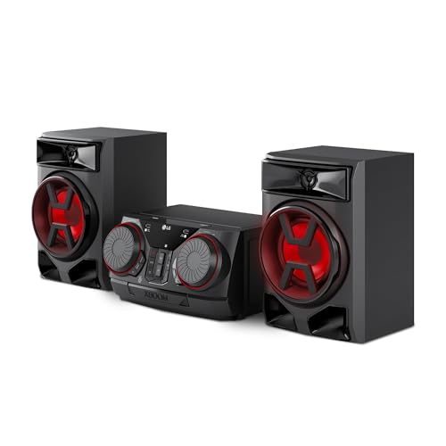 Lg Ck43N Xboom, Sistema Audio 300 W, Bluetooth, Usb, Ingresso Aux, Sincronizzazione Tv, Controllo Delle Feste, Equalizzatore, Lettore Mp3, Audio Poten