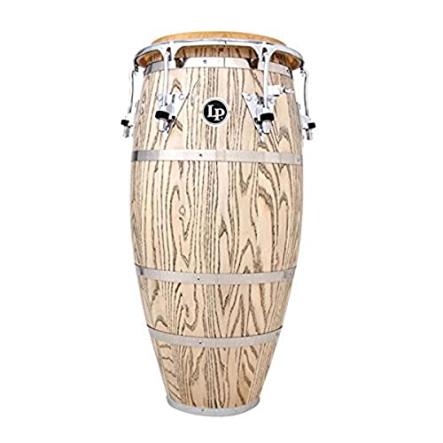 Latin Percussion Conga Giovanni Palladium Tumba 12,5 Pollici Lp862Z, Frassino Naturale, Hardware Cromato