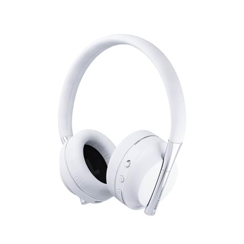Happy Plugs Play Cuffie Over-Ear 85Db Senza Fili Bianco