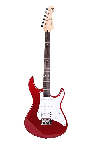 Yamaha Pacifica 012 Rd Chitarra Elettrica - Chitarra 4/4 In Legno (64,77 Cm, Scala Da 25,5") - 6 Corde, Selettore Pickup A 5 Vie, Rosso Metallico