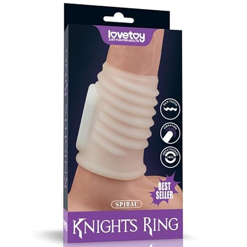 Funda Para El Pene Con Vibración Spiral Knights