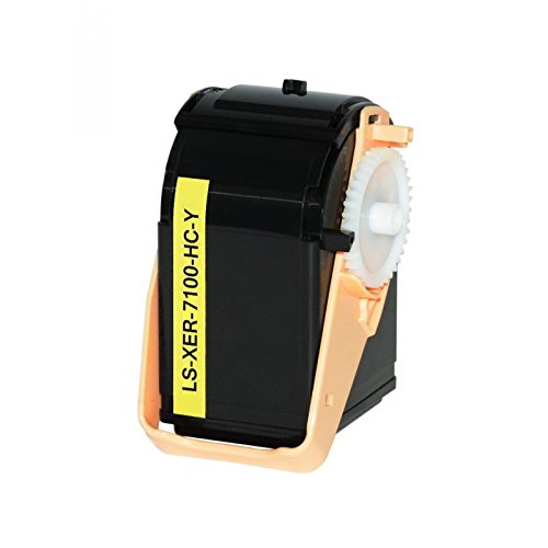 Toner 7100 Giallo Compatibile Per Xerox Phaser 7100 Series 106R02604, Capacità: 4.500 Pagine