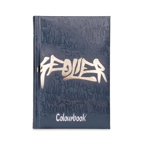 Colourbook - Diario Scuola Geolier, Diario 12 Mesi, Anno 2025 2026, Licenza Ufficiale (Graffiti)
