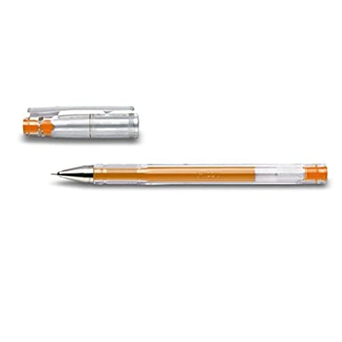 Pilot Pen G – Tec C4, Penna Rollerball, Con Inchiostro Gel, Micropunta Da 0,4 Mm Orange