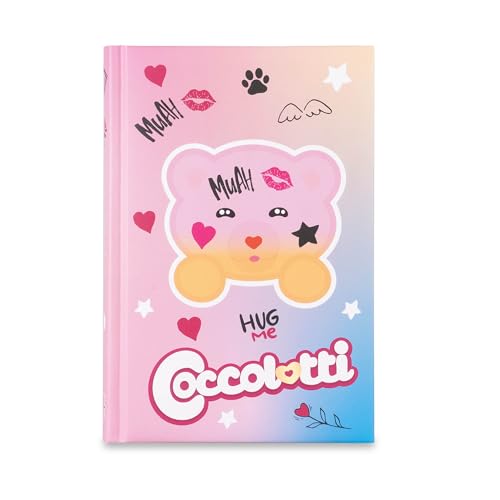 Colourbook - Diario Scuola Coccolotti, Diario 12 Mesi, Anno 2025 2026, Licenza Ufficiale (Honey)