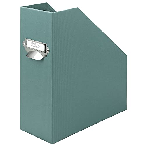 Rössler Papier 1318452381 - S.O.H.O. Organizer Stand-Up Per Din A4, Con Maniglia Ed Etichetta Inseribile, 11,5 X 26 X 31,5 Cm, Opale, 1 Pezzo