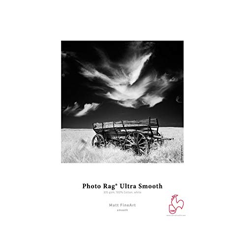 Hahnemuhle 10641613 Photo Rag Ultra Smooth 25 A3+ 43 X 48,3 Cm (A3 Plus) Carta Fotografica