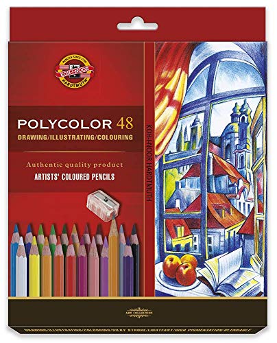 Koh-I-Noor 3834-3837 Polycolor - Diverse Varianti 48 Polycolor Farbstifte