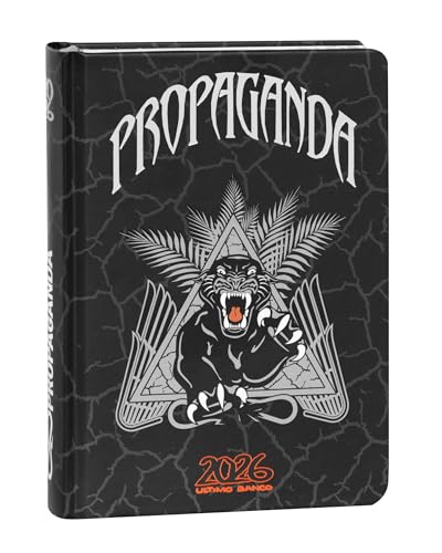 Propaganda - Diario Scuola 2025-2026 Ufficiale Propaganda, Diario 16 Mesi Ideale Per La Scuola Media E Superiore, Con 480 Pagine E Sticker Personalizz